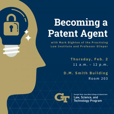 Event Flyer for Becoming A Patent Agent