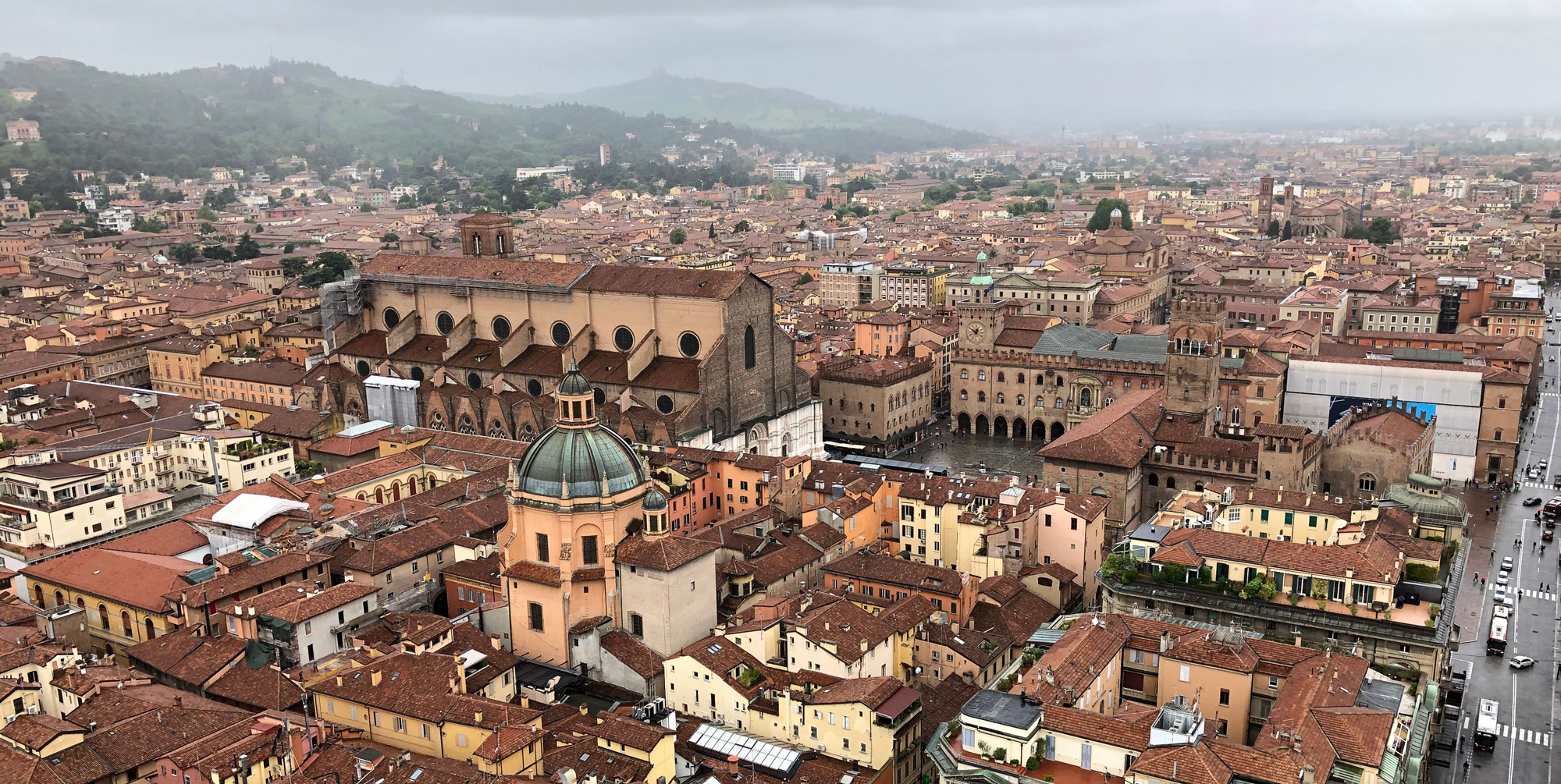 City view from above