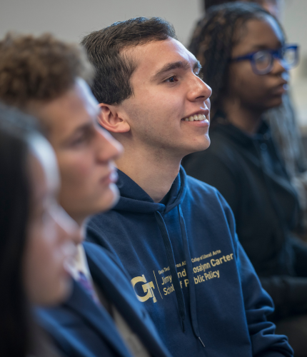 Students in the Carter School