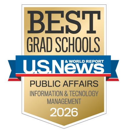 Best Grad Schools US News and World Report Badge "Information and Technology Management"